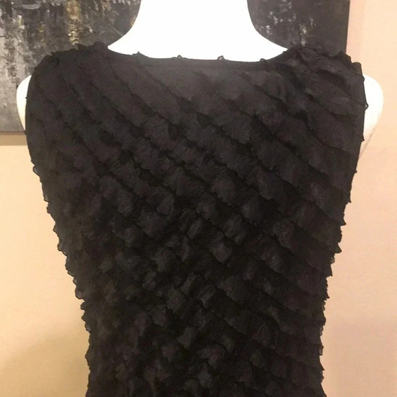 Christopher & Banks Ruffle Sheath Dress-Size M - Picture 5 of 11